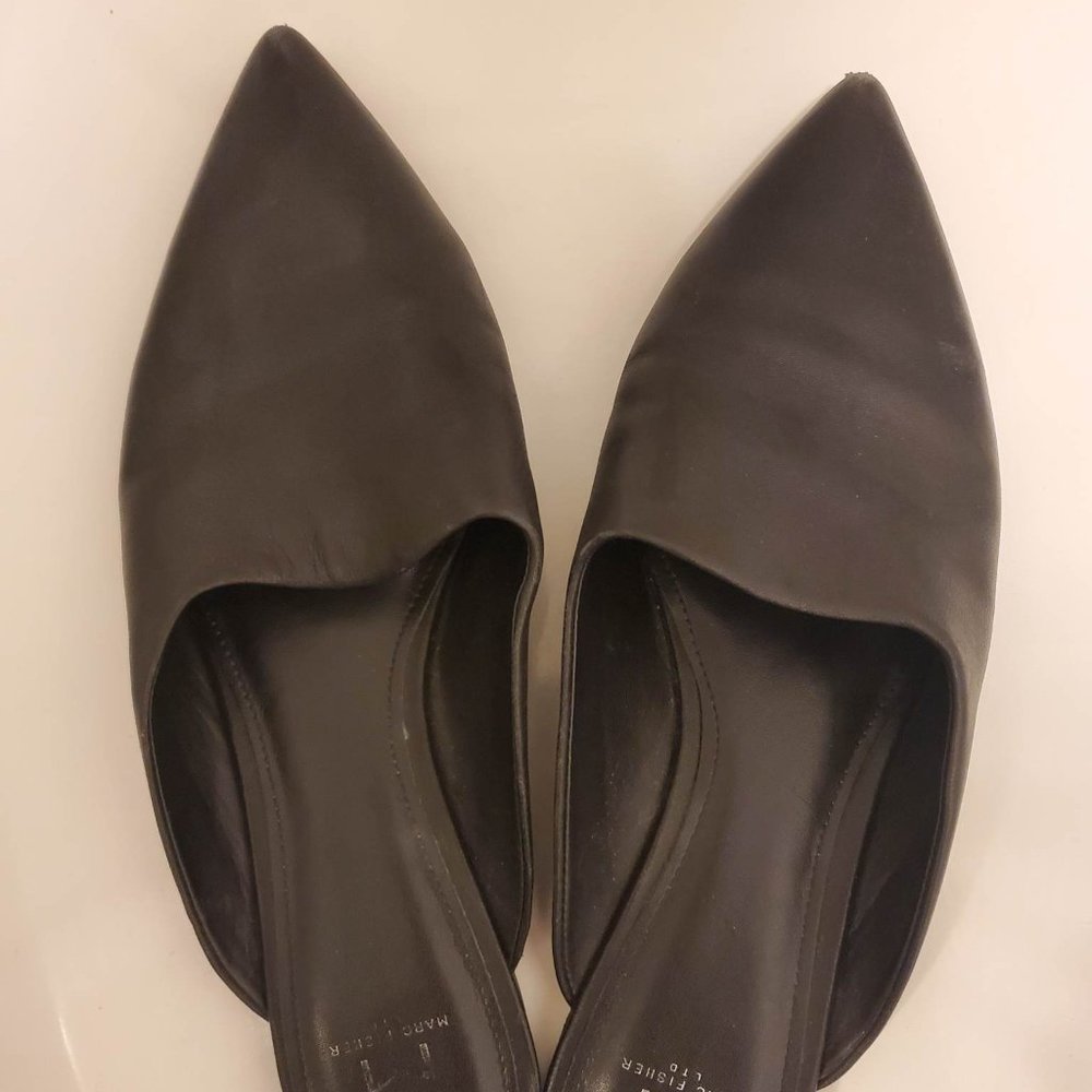 Marc Fisher Leather Mules